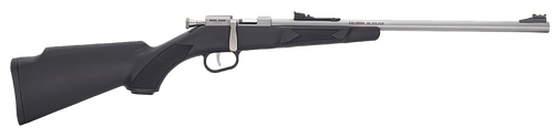 Henry H005R Mini Bolt  Youth 22 S/L/LR 1rd 16.25" Matte Stainless Steel Barrel, Matte Drilled & Tapped Stainless Steel Receiver, Black Fixed w/Pistol Grip Synthetic Stock, Right Hand                  