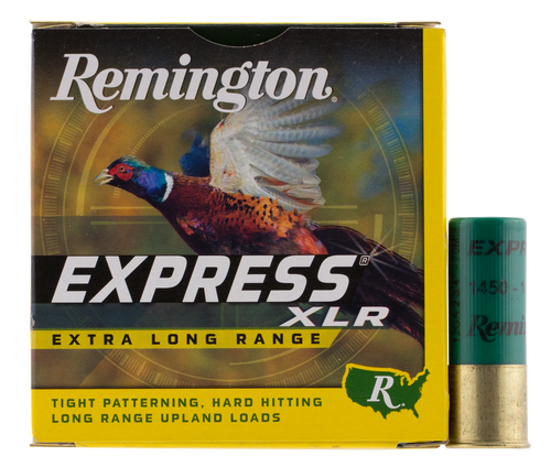 Remington Ammunition 20168 Express XLR  12Gauge 2.75" 1 1/8oz 6Shot 25 Per Box/10 Case                                                                                                                  