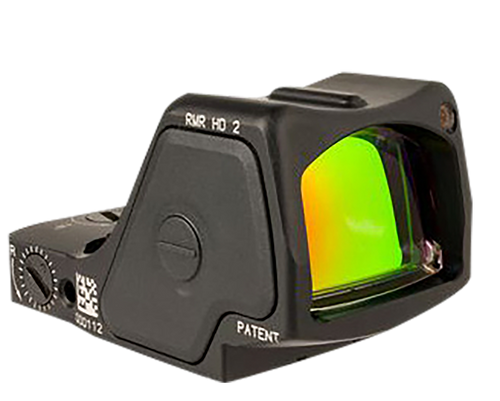 Trijicon 3200002 RMR HD Matte Black 1 x 0.89" x 0.67" 3.25 MOA Red Dot/55 MOA Circle Multi Reticle                                                                                                      