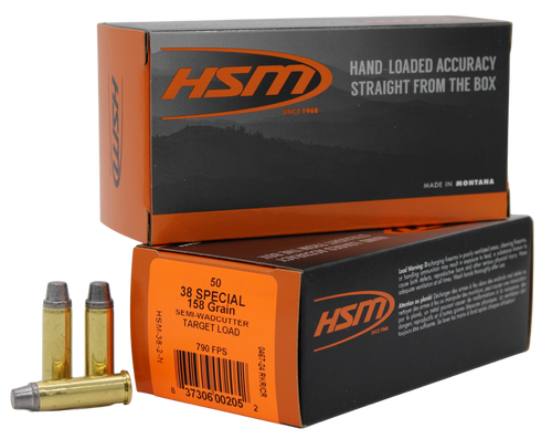 HSM 382N         38SP     158GR SWC T/L      50/20