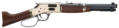 Henry H006GML Mare's Leg Side Gate 44 Mag/44 Special 5+1 12.90" Blued Octagon Barrel, Polished Hardened Brass Receiver, American Walnut Furniture                                                       