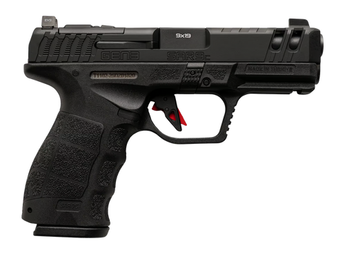 SAR USA SAR9CG3BL10    SAR9 9MM 10+10 COMPACT BLK