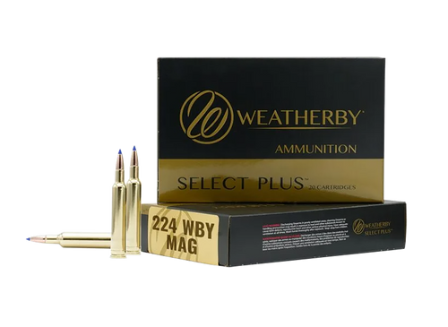 Weatherby M22437HCB   224WthbyMag 37gr Hammer Custom 20 Per Box/10 Case                                                                                                                                 