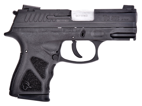 Taurus 1-TH40C031-10 TH  Compact Frame 40 S&W 10+1 3.54" Matte Black Alloy Steel Serrated Slide, Black Polymer Frame                                                                                    