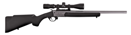 Traditions CR5-351130R Outfitter G3 35 Rem 1rd 22", Stainless Cerakote Barrel/Rec, Black Synthetic Furniture, 3-9x40mm Scope                                                                            
