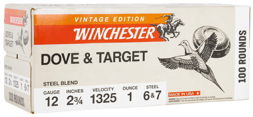 Winchester Ammo XU12S67VP Super X  12Gauge 2.75" 1oz 6/7Shot 100 Per Box/2 Case                                                                                                                         