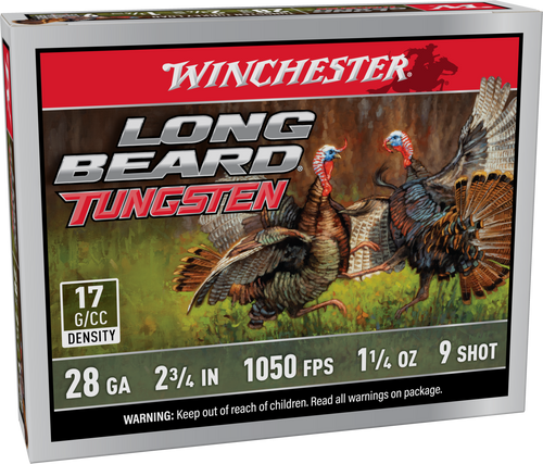 WIN LBT289   28G 2.75"#9 LONGBEARD TS17 1-1/4 5/50