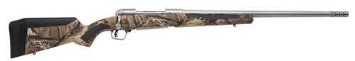 Savage Arms 57046 110 Bear Hunter 338 Win Mag 2+1 23", Matte Stainless, Mossy Oak Break-Up Country Fixed AccuStock with AccuFit                                                                         