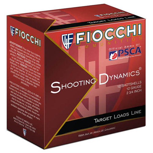 FIO SHOOTING TARGET 12GA 2.75 1 1/8OZ #7.5 25/10