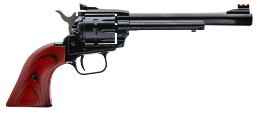 Heritage Mfg RR22999MB6AS Rough Rider  22 LR 22 WMR 9 Shot, 6.50" Black Steel Barrel, Black Zinc Alloy Frame, Black Cylinder, Cocobolo Grip, Hammer/Thumb Safety, Exposed Hammer                        