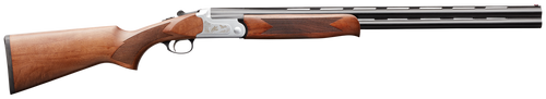 Charles Daly 930218 202  410 Gauge 2rd 3" 26" Blued Vent Rib Barrel, Silver Engraved Steel Receiver, Fixed Walnut Wood Stock                                                                            