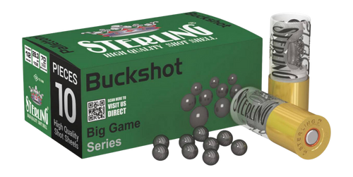 STERLING 8698779949730  12GA 2.75 OO BUCK    10/20