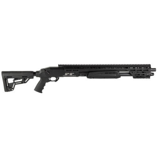 STD MANF SP12 12GA 18.5" 7RD BLK