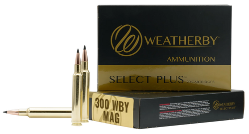 Weatherby F300180SCO Select Plus  300WthbyMag 180gr Swift Scirocco 20 Per Box/10 Case                                                                                                                   