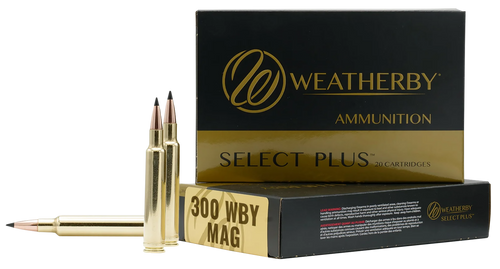 Weatherby F300180SCO Select Plus  300WthbyMag 180gr Swift Scirocco 20 Per Box/10 Case                                                                                                                   