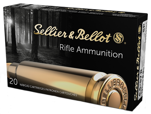Sellier & Bellot SB6557RA Rifle  6.5x57mm 131gr Soft Point 20 Per Box/20 Case                                                                                                                           
