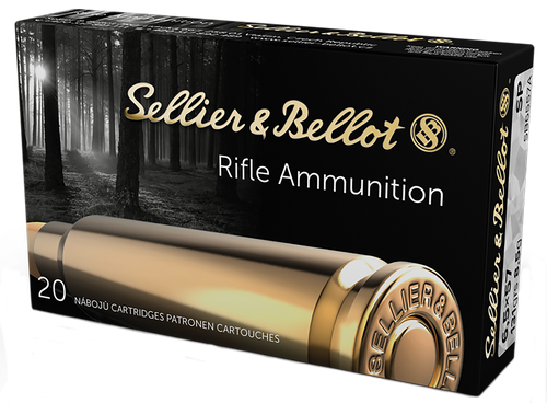 Sellier & Bellot SB6557A Rifle  6.5x57mm 131gr Soft Point 20 Per Box/20 Case                                                                                                                            