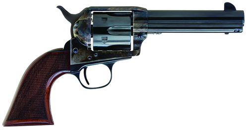 Cimarron AR400 Arizona Ranger  357 Mag 6 Shot, 4.75" Blue w/Engraved "Arizona Ranger" Steel Barrel, Blued Cylinder, Color Case Hardened Steel Frame, Checkered Walnut Grip, Exposed Hammer              