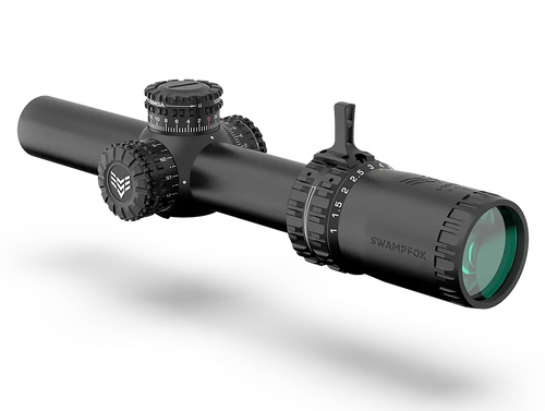 Swampfox Optics ARH11024B Arrowhead  Black 1-10x 24mm 30mm Tube Guerrilla Dot BDC Reticle                                                                                                               