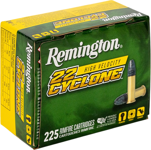 Remington Ammunition R21261 Cyclone  22LR 36gr Lead Hollow Point 225 Per Box/10 Case                                                                                                                    
