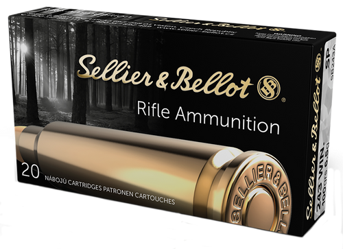Sellier & Bellot SB243A Rifle  243Win 100gr Soft Point 20 Per Box/25 Case                                                                                                                               
