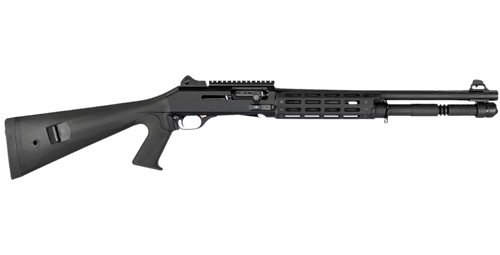 MAC 21000183 Agency Tradesman 1014 12 Gauge Semi-Auto 3" 5+1 18.50" Black Chromate Ported Barrel, Aluminum Receiver w/Picatinny Rail, M-LOK Handguard, Black Fixed w/Pistol Grip Synthetic Stock        