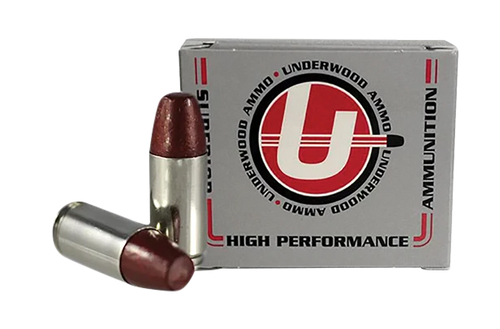 Underwood Ammo 719   9mm+P 147gr Hard Cast Flat Nose 20 Per Box/10 Case                                                                                                                                 
