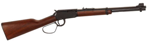 Henry H001L Classic Lever Carbine 22 Short Caliber with 12 LR/16 Short Capacity, 16.13" Barrel, Black Metal Finish & American Walnut Stock Right Hand                                                    Henry H001L Classic Lever Carbine 22 Short Caliber with 12 LR/16 Short Capacity, 16.13" Barrel, Black Metal Finish & American Walnut Stock Right Hand