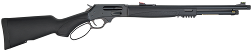 Henry H010X X Model  Full Size 45-70 Gov 4+1 19.80" Blued Steel Barrel, Blued Steel Receiver, Black Synthetic Stock Ambidextrous                                                                        