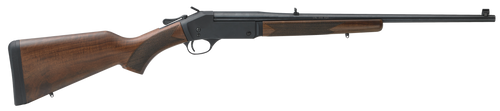 Henry H015357 Single Shot  38 Special or 357 Mag Caliber with 1rd Capacity, 22" Barrel, Overall Blued Finish & American Walnut Stock, Right Hand (Full Size)                                            