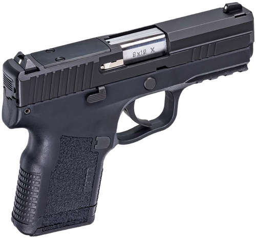 Kahr Arms KX9094RD10 X9  9mm Luger 10+1 3.54" Stainless Steel Barrel, Blackened Optic Ready/Serrated Stainless Steel Slide, Black Polymer Frame w/Picatinny Rail                                        