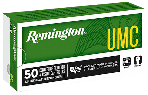 Remington Ammunition 23718 UMC  9mmLuger 124gr Full Metal Jacket 50 Per Box/10 Case                                                                                                                     