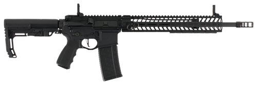 Spikes PHUR5435M3R Pipe Hitter  223 Rem,5.56x45mm NATO 16" No Magazine Black Hard Coat Anodized 6 Position MFT BMS Minimalist Stock                                                                     