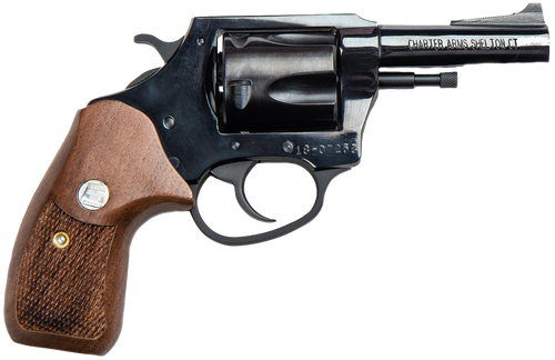 Charter Arms 34431 Bulldog Special Classic Large 44 Special, 5 Shot 3" Blued Carbon Steel Barrel, Cylinder & Frame w/Wood Grip                                                                          