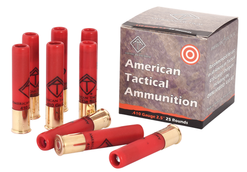 ATI ATIAC410R Shotshell  410Gauge 2.50" 1/4oz Slug Shot 25 Per Box/10 Case                                                                                                                              