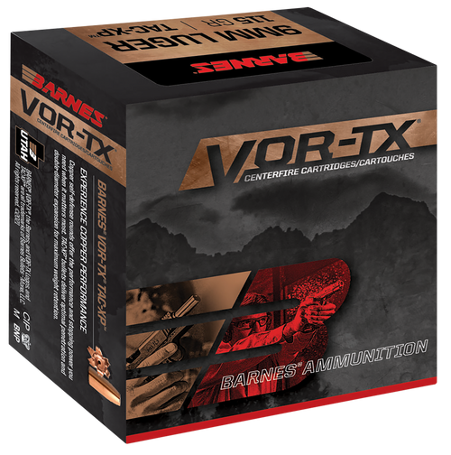 Barnes Bullets 31180 VOR-TX Handgun 10mmAuto 155gr Barnes 20 Per Box/10 Case                                                                                                                            