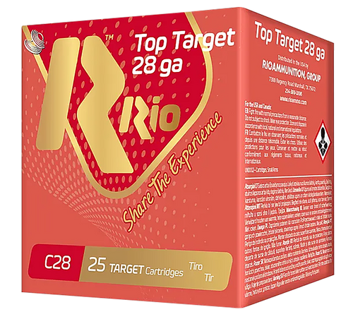 Rio Ammunition RCHV286 Game Load  28Gauge 2.75" 1oz 6Shot 25 Per Box/10 Case                                                                                                                            