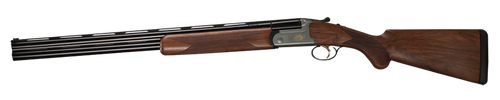 Bettinsoli USA BOSL122822 Omega S Lite 12 Gauge Break Open 3" 2rd 28" Blued 28" Vent Rib Barrel Stainless Engraved Stainless Receiver Walnut Wood Fixed Stock Ambidextrous Hand                         