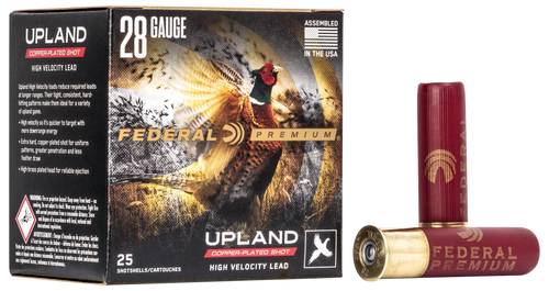 Federal P28375 Premium Wing-Shok High Velocity 28Gauge 2.75" 3/4oz 7.5Shot 25 Per Box/10 Case                                                                                                           