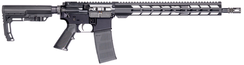 Patriot Ordnance Factory 02316  P-15 Base 5.56 NATO 10+1 16.50" Black Anodized A2 Style Grip                                                                                                            