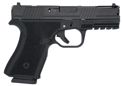 Black Rain Ordnance FLP9MMBLK   Compact Frame 9mm 15+1 4" Stainless Steel Slide                                                                                                                         