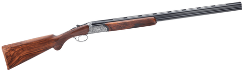 Rizzini USA 41011229 Round Body EM Full Size 12 Gauge Break Action 2rd 29" Vent Rib Barrel, Coin Anodized Silver Receiver, Fixed w/Prince of Whales Grip Grade III Turkish Walnut Stock                 