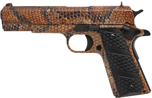 Iver Johnson Arms 1911A1 1911 A1 Rattlesnake Government Size 45 ACP 8+1 5"                                                                                                                              