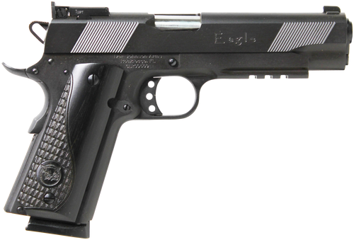 Iver Johnson Arms EAGLELR Eagle LR  Government Size 45 ACP 8+1 5" Matte Blued                                                                                                                           
