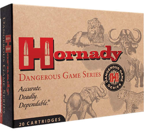 Hornady 8508 Dangerous Game  375H&HMag 270gr InterLock Spire Point Recoil Proof 20 Per Box/6 Case                                                                                                       