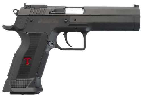 Tanfoglio IFG TFSTOCK3P10 Stock III  Full Size 10mm Auto 13+1, Black Polygonal Rifled Barrel, Black Serrated Slide, Black Polymer Frame w/Beavertail, Black Polymer Grip                                