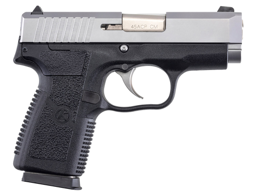 Kahr Arms CM4543 CM45  45 ACP 5+1 3.30" Serrated Steel Barrel, Matte Stainless Serrated Steel Slide, Black Polymer Frame, Black Textured Polymer Grip, No Safety, Right Hand                            
