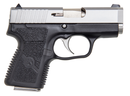 Kahr Arms CM9093 CM9  9mm Luger 6+1, 3.10" Stainless Steel Barrel, Matte Serrated Stainless Steel Slide, Black Polymer Frame, Black Textured Polymer Grip, No Safety, Right Hand                        