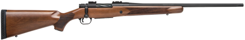 Mossberg 27849 Patriot  Full Size 7mm-08 Rem 5+1 22" Matte Blued Fluted Barrel, Drilled & Tapped Matte Blued Stainless Steel Receiver, Walnut Fixed Stock, Right Hand                                   