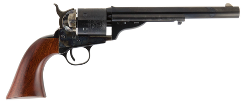 Cimarron CA916 1872 Open Top Army 45 Colt (Long Colt) 6 Shot 7.50" Blued Steel Barrel, Blued Cylinder, Color Case Hardened Steel Frame, Walnut Grip, Exposed Hammer                                      Cimarron CA916 1872 Open Top Army 45 Colt (Long Colt) 6 Shot 7.50" Blued Steel Barrel, Blued Cylinder, Color Case Hardened Steel Frame, Walnut Grip, Exposed Hammer